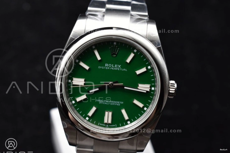 Steel Best DIWF 41mm 904L Edition 124300 Green Perpetual A3230 1:1 Oyster Dial 0513